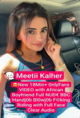 Punjabi Meetii Kalher Model BBC Boyfriend Private App Hot Video