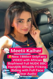 Punjabi Meetii Kalher Model BBC Boyfriend Private App Hot Video (2026)